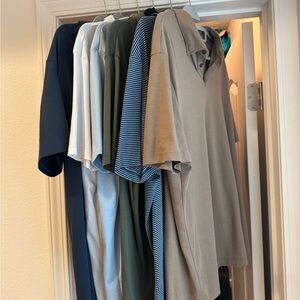 6 Men's Charles Tyrwhitt Polo Shirts — Large